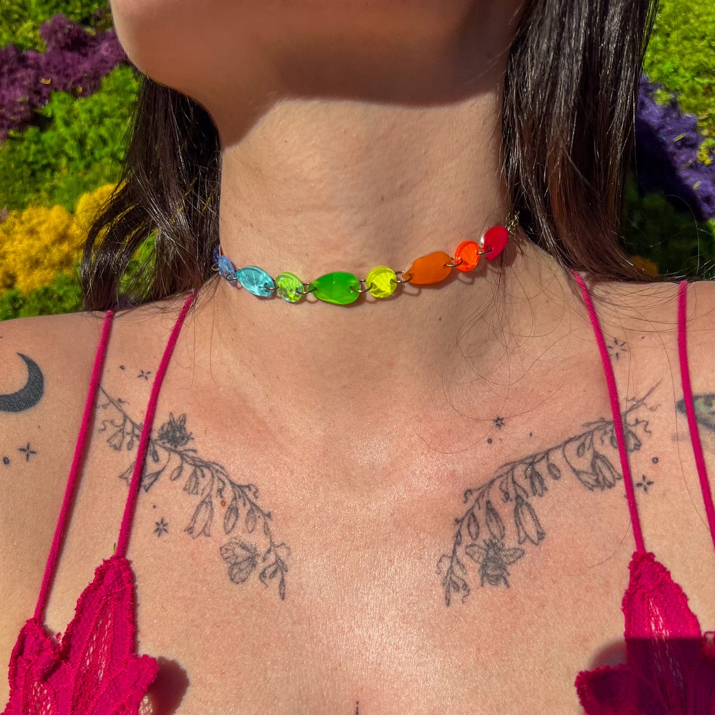 Neon Daydreams Choker