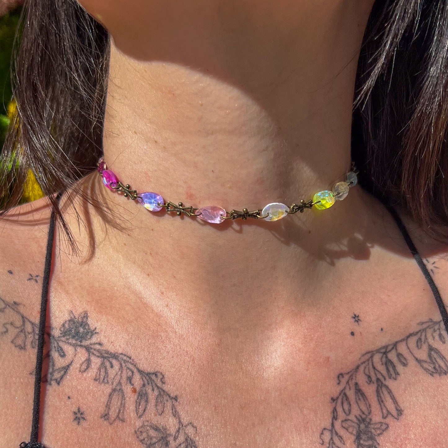 Chained Up Gently Choker