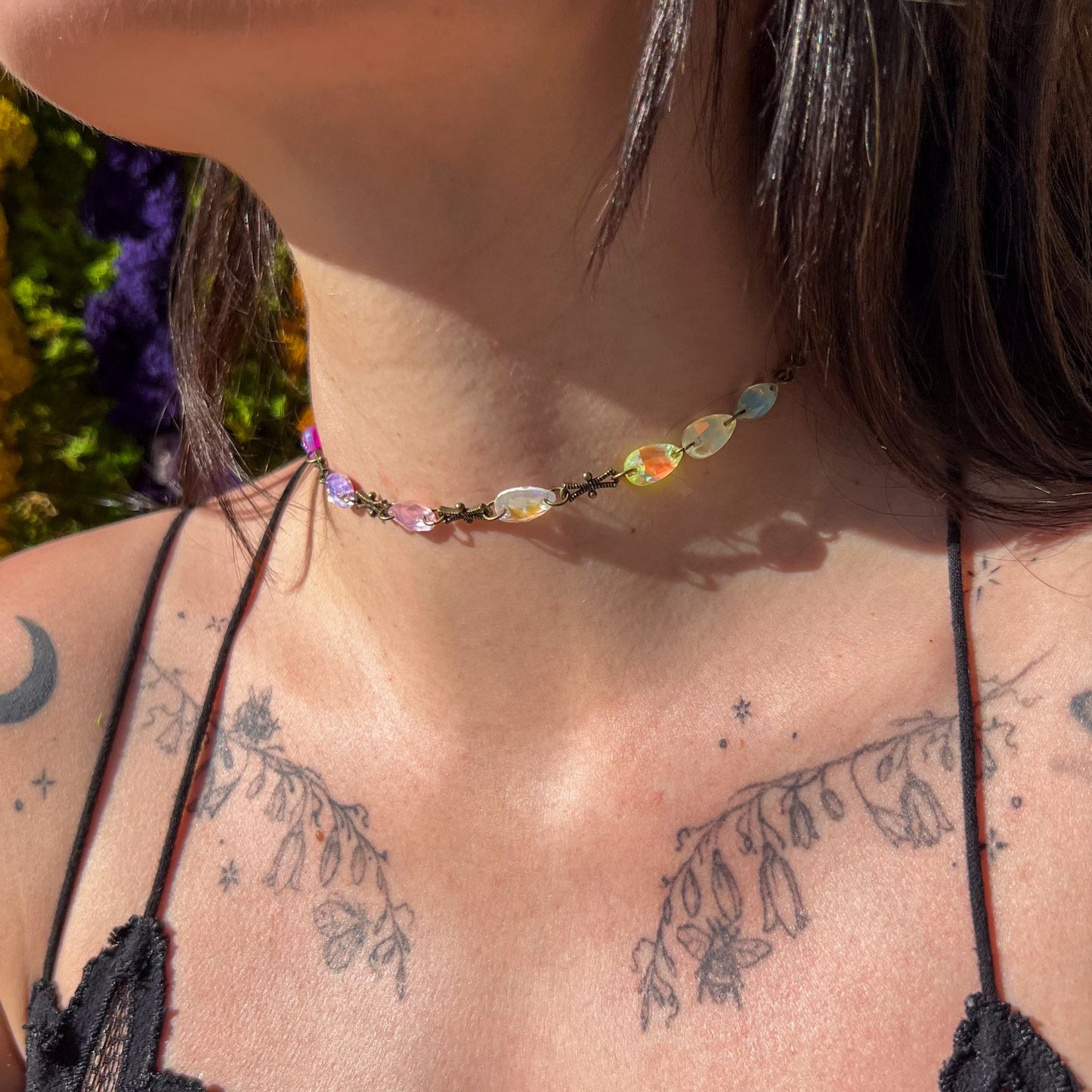 Chained Up Gently Choker