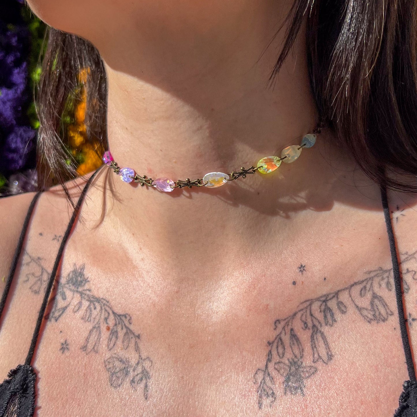 Chained Up Gently Choker