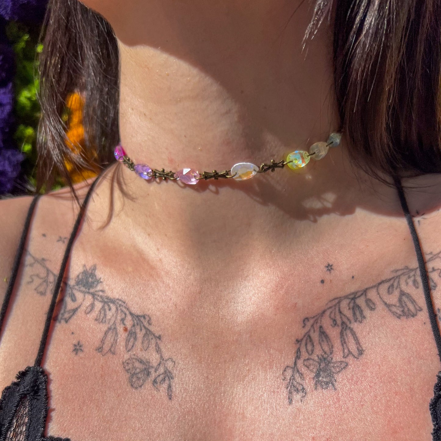 Chained Up Gently Choker