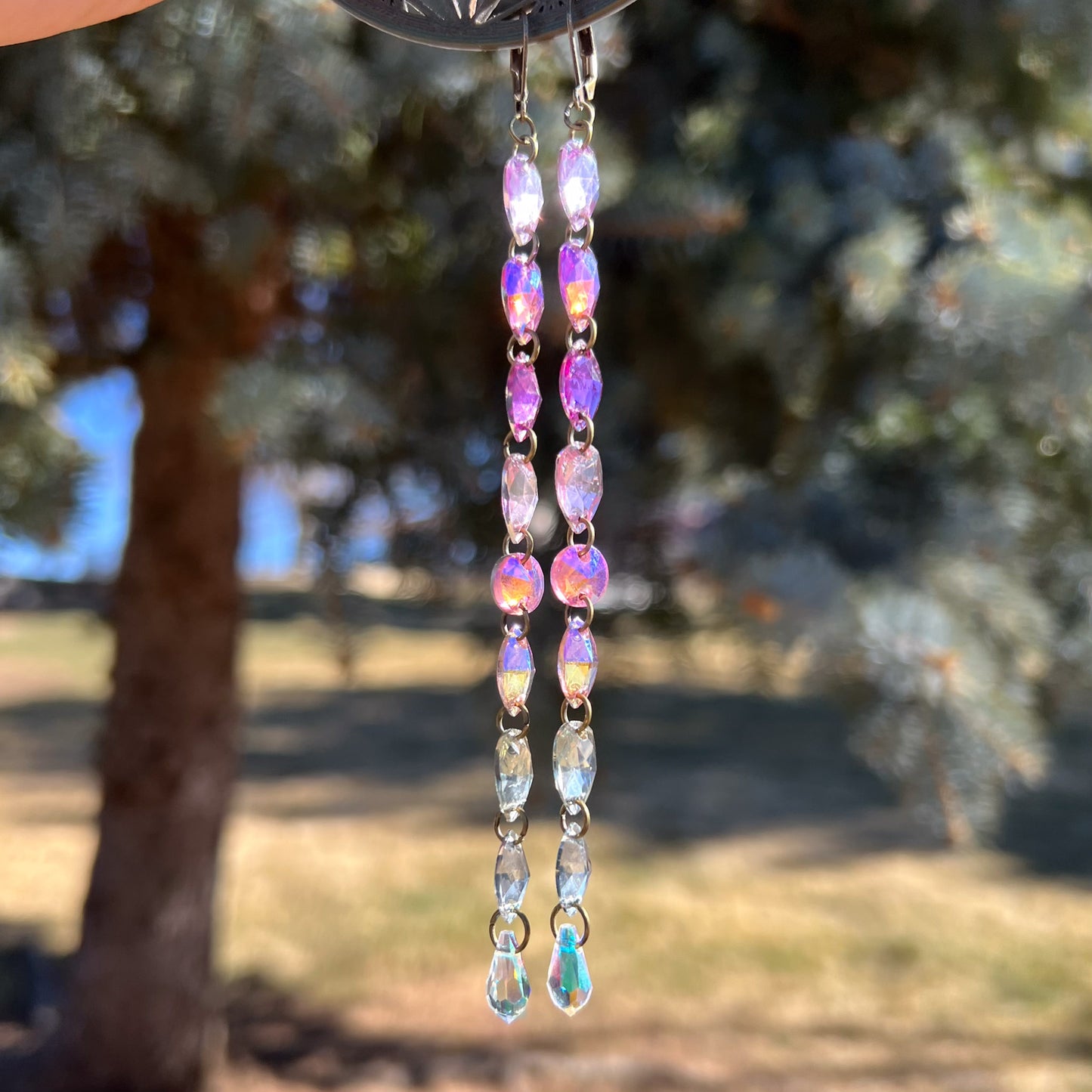 Rose Garden Earrings (one of a kind)