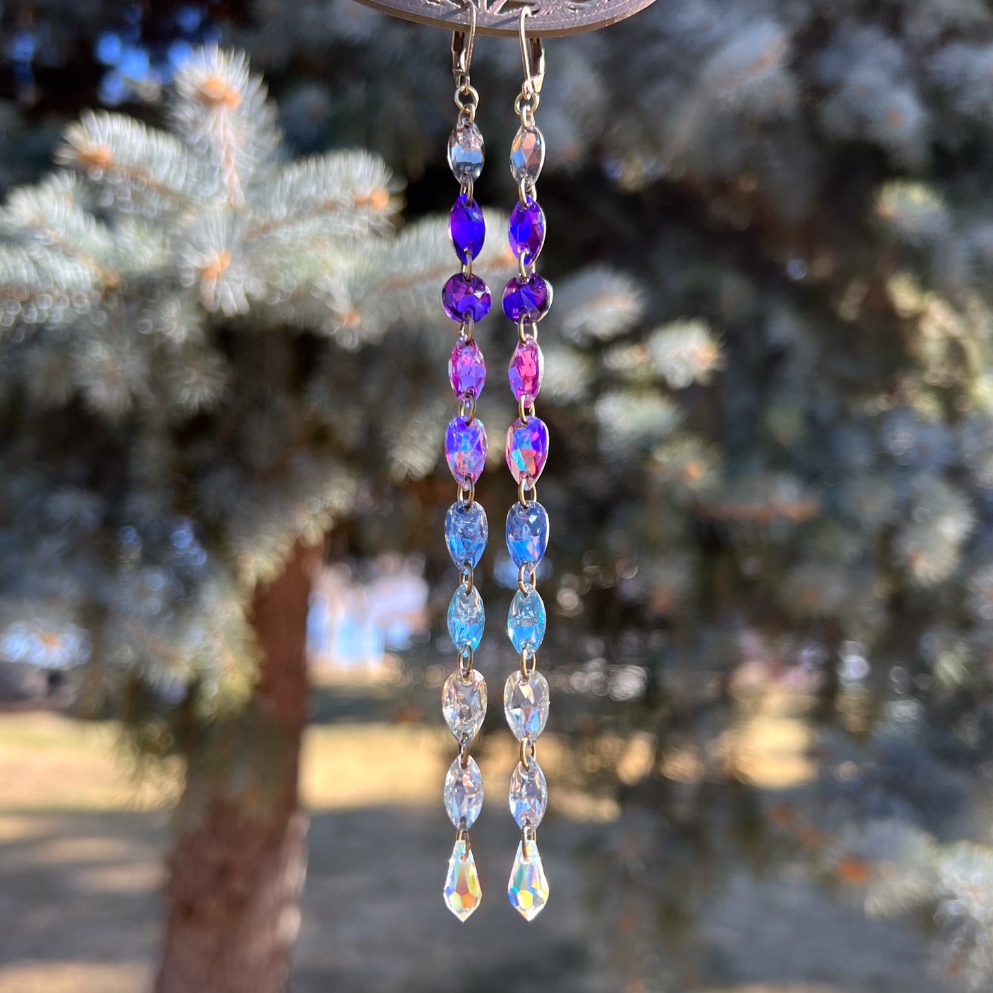 Indigo Skies Earrings (one of a kind)