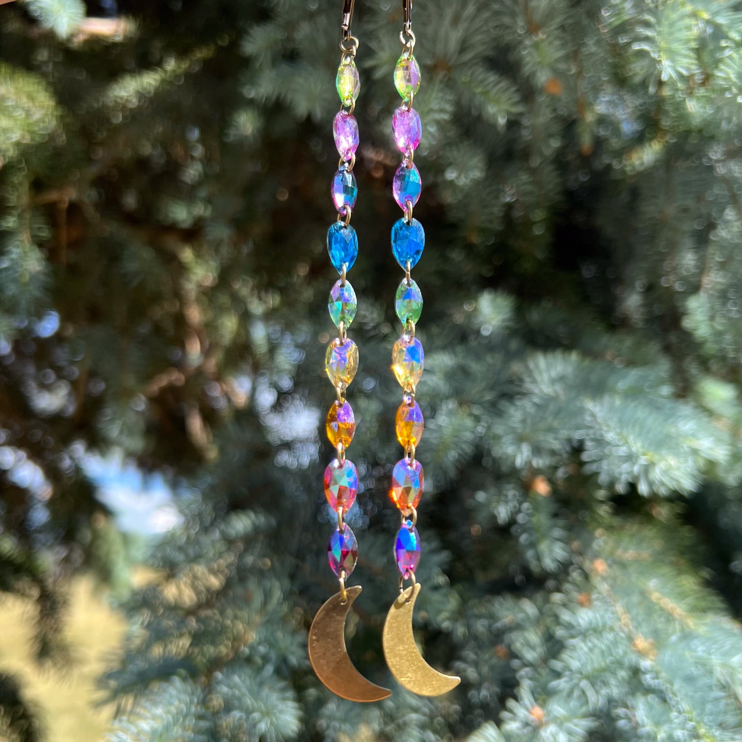Moonchild Earrings (one of a kind)