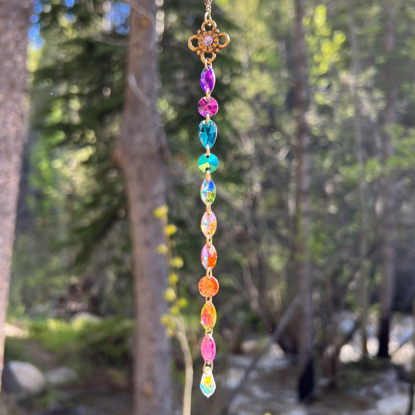 Rainbow Reflections Necklace