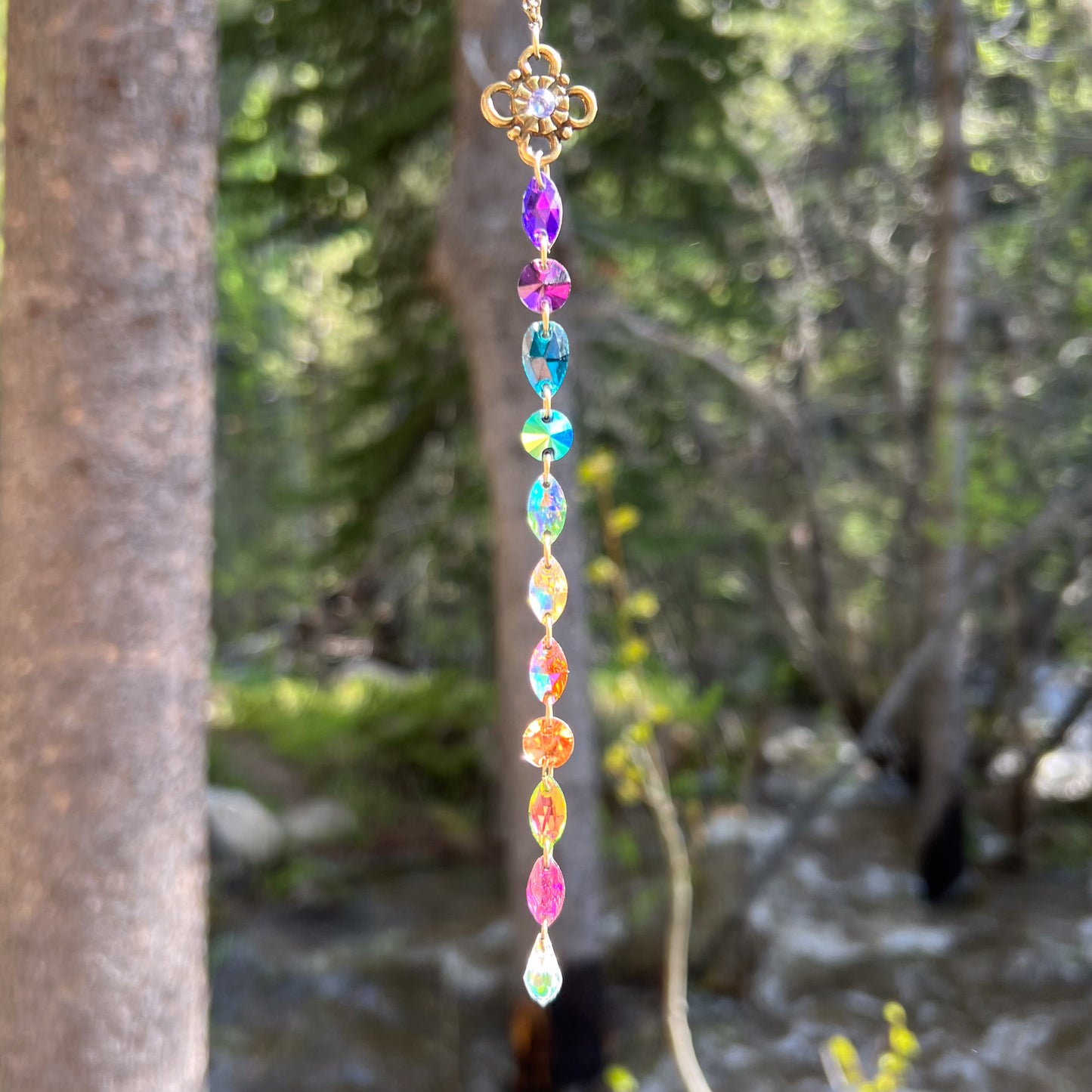 Rainbow Reflections Necklace