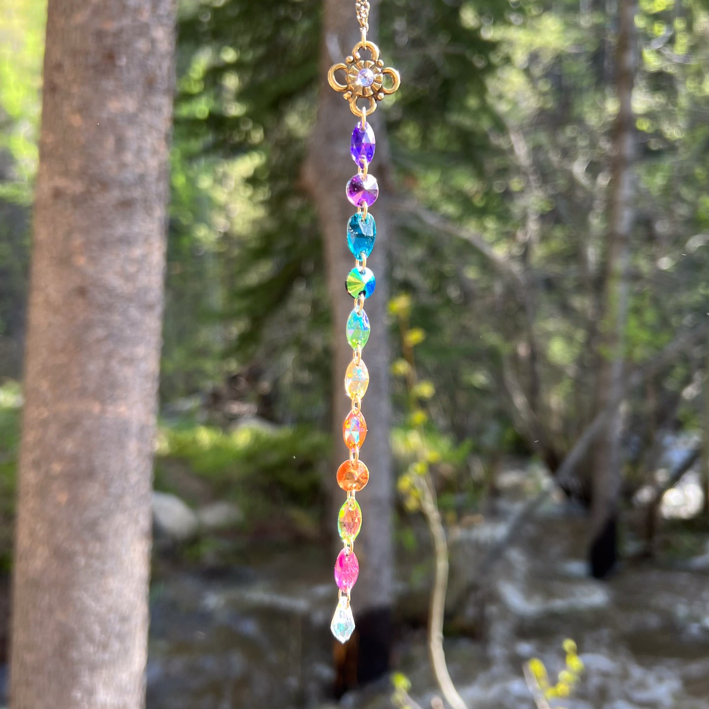 Rainbow Reflections Necklace