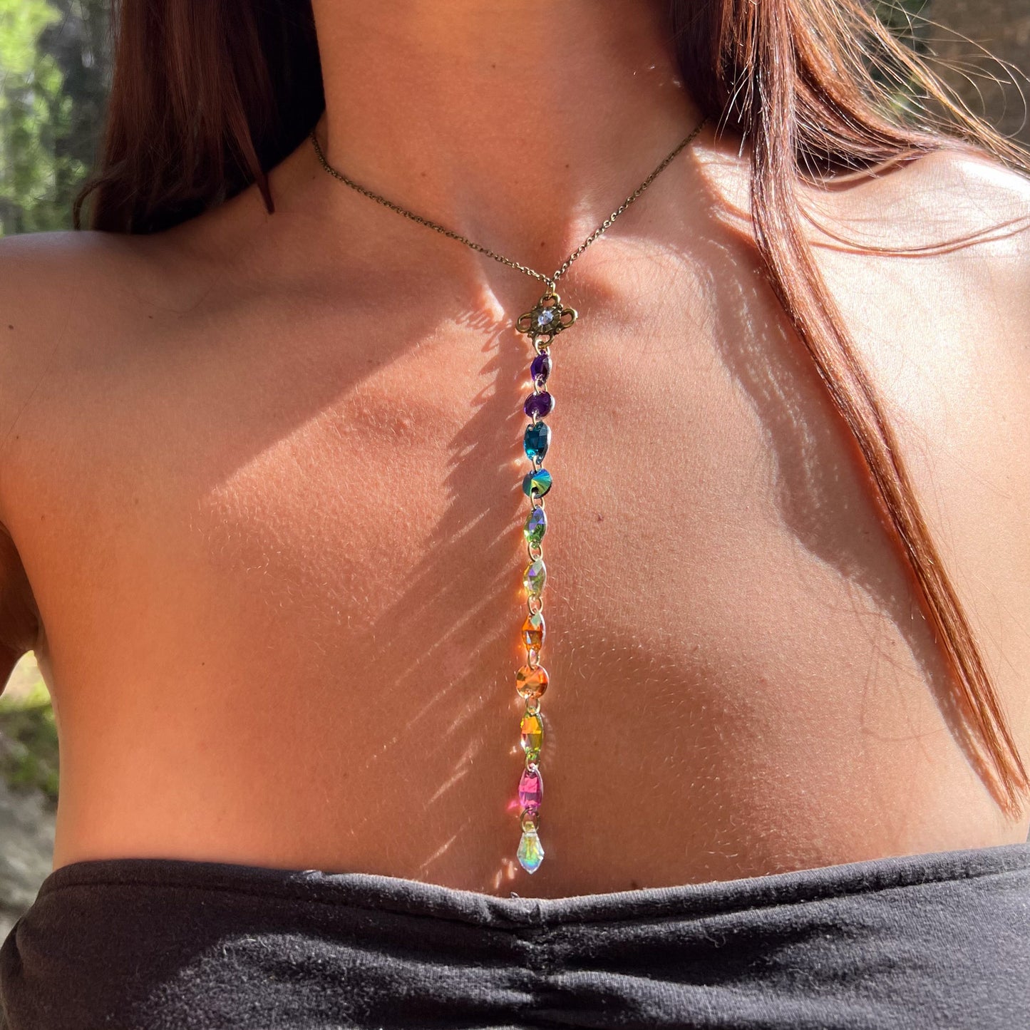 Rainbow Reflections Necklace