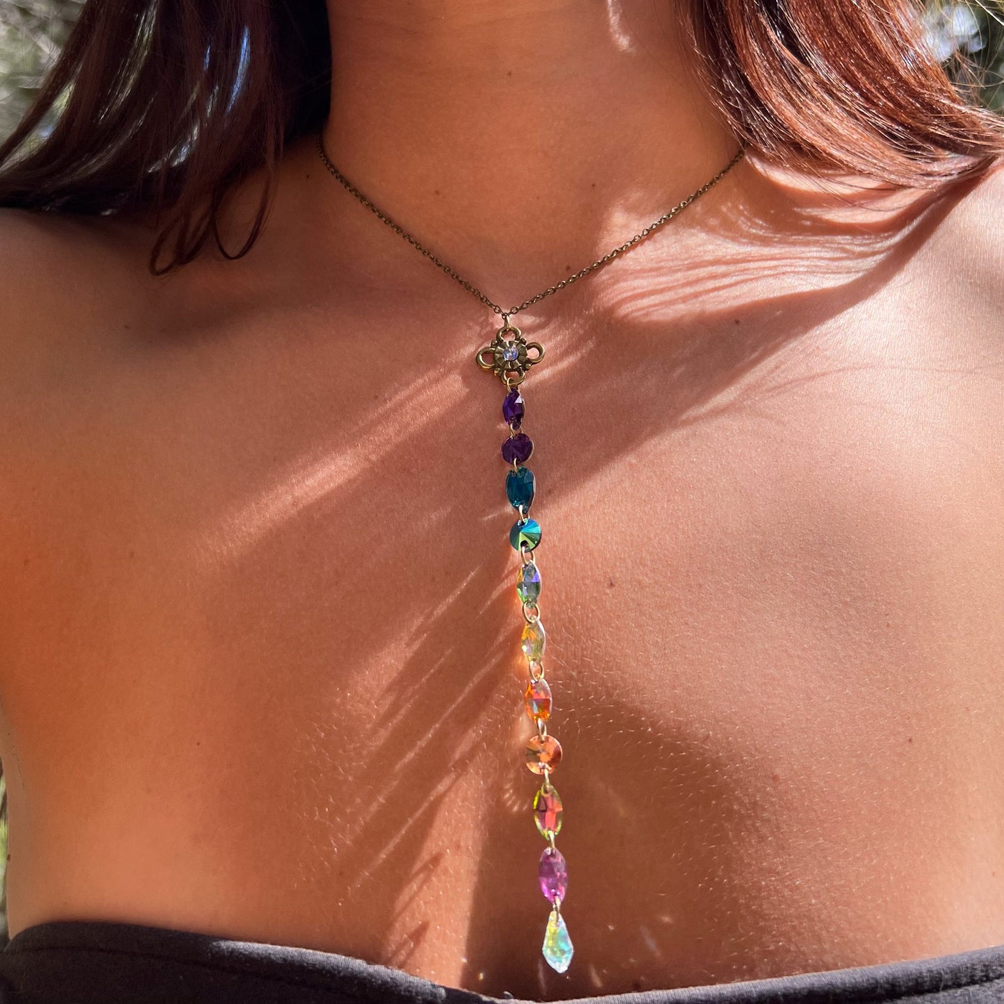 Rainbow Reflections Necklace