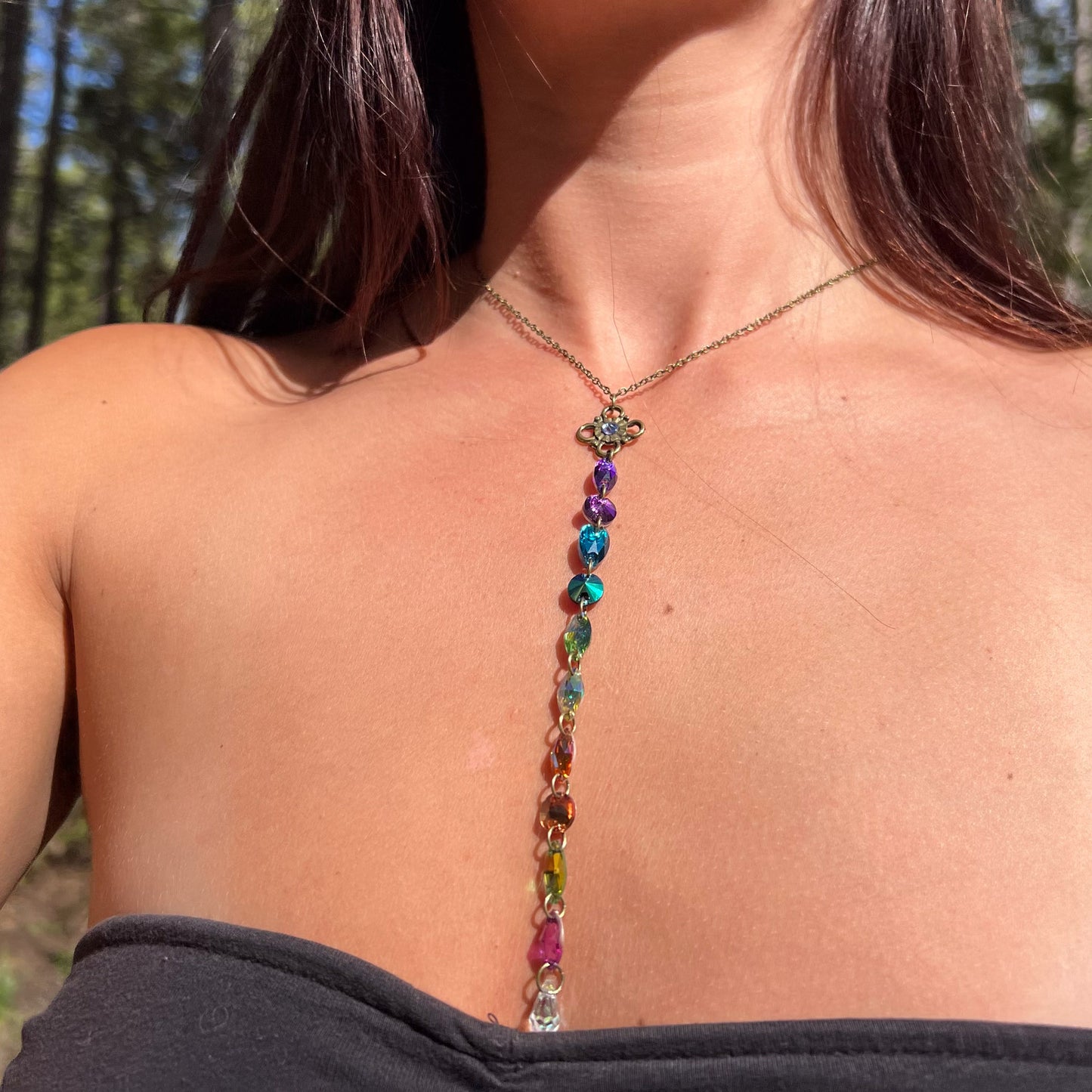 Rainbow Reflections Necklace