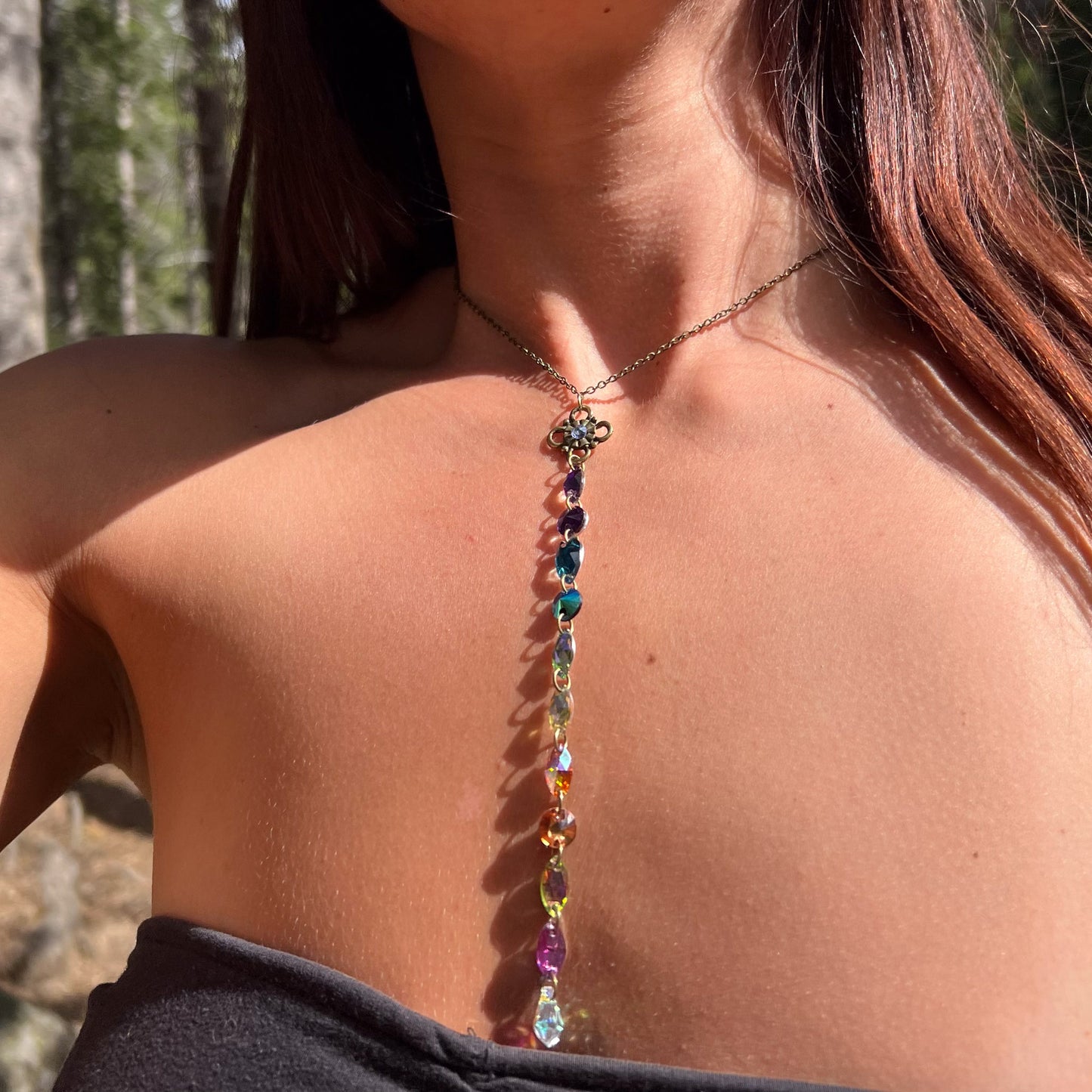 Rainbow Reflections Necklace