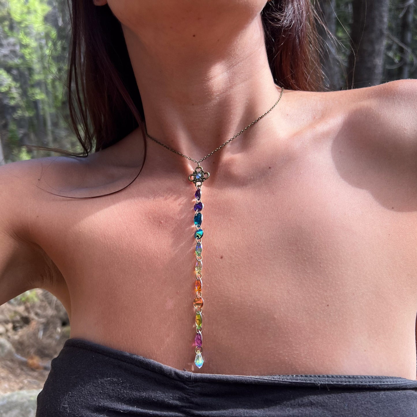 Rainbow Reflections Necklace