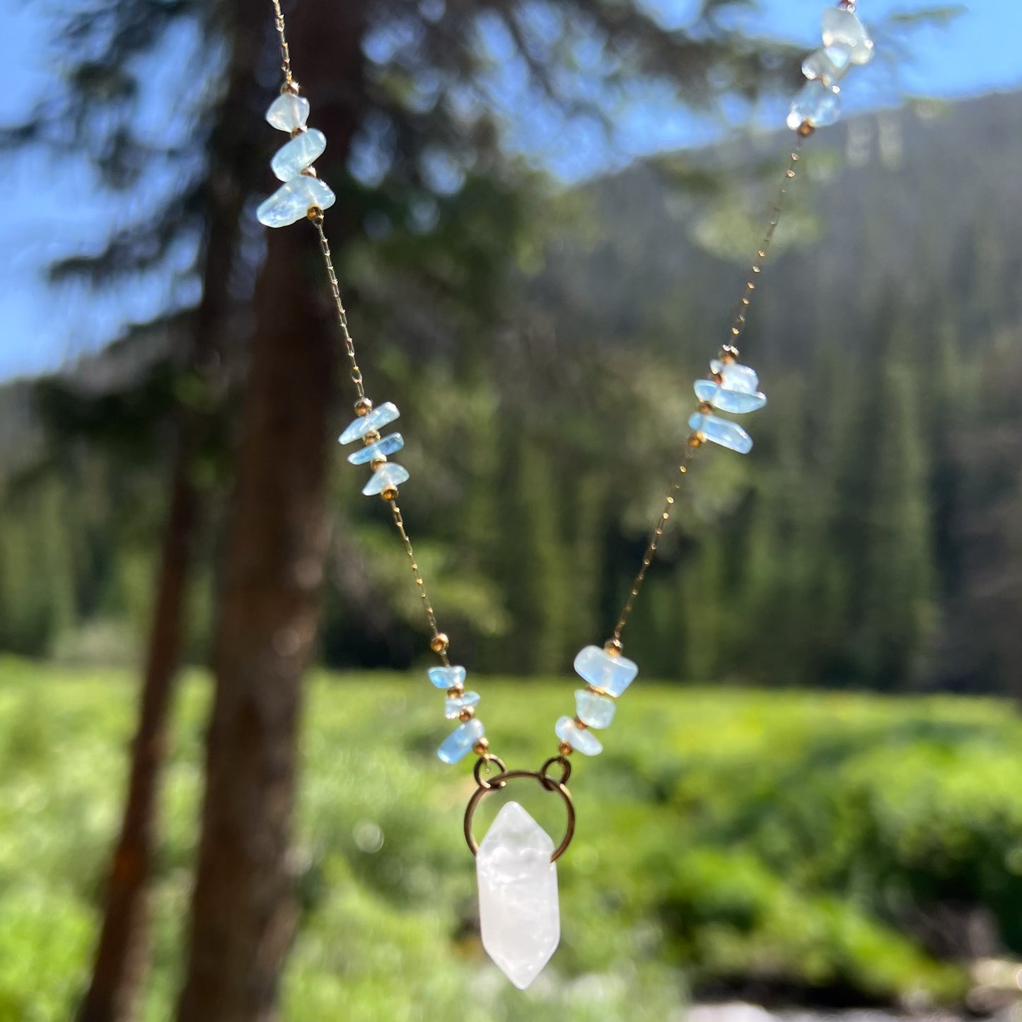 Mermaids Quartz Necklace