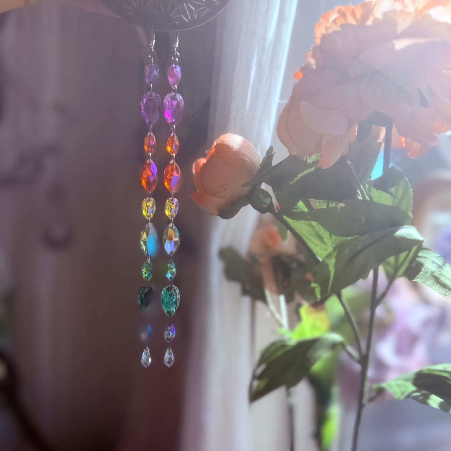 Kaleidoscope earrings