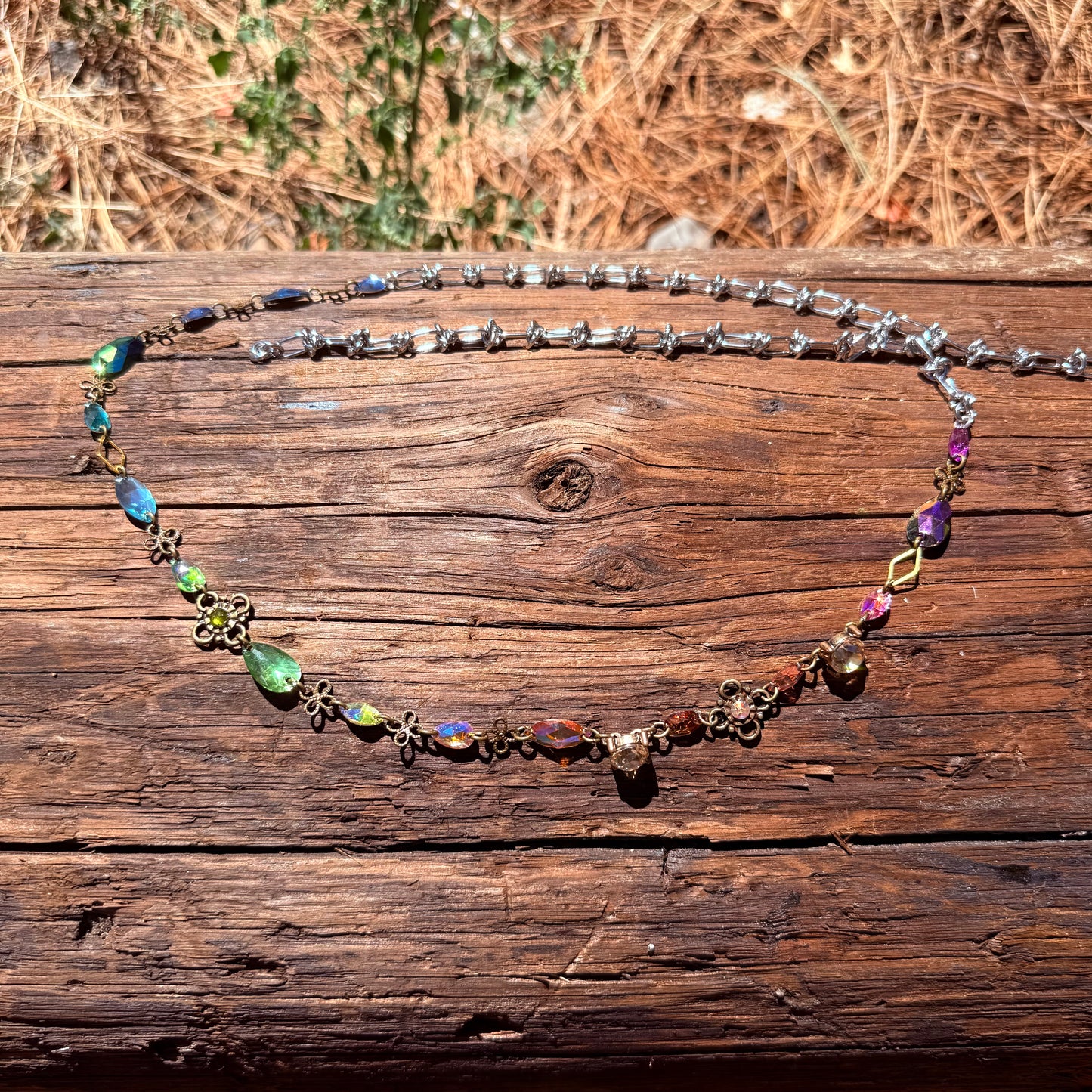 Mystic Daydream mixed metal belt/ waist chain