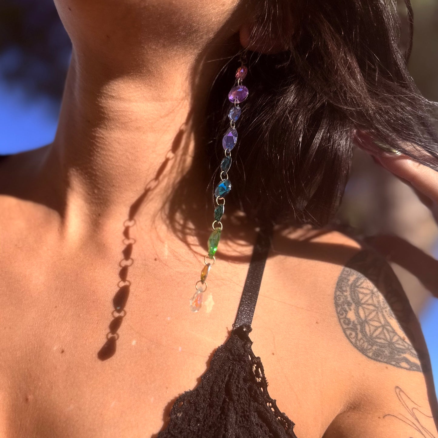 Electricity earrings