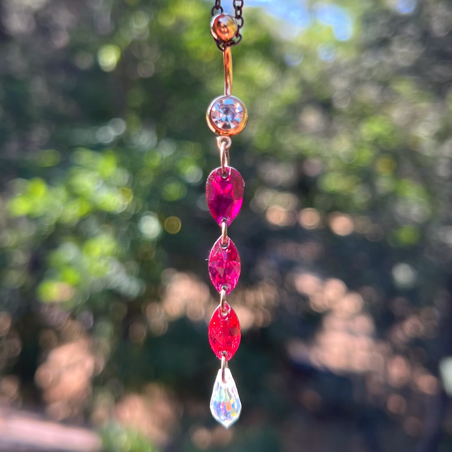Pink Passion Belly Ring