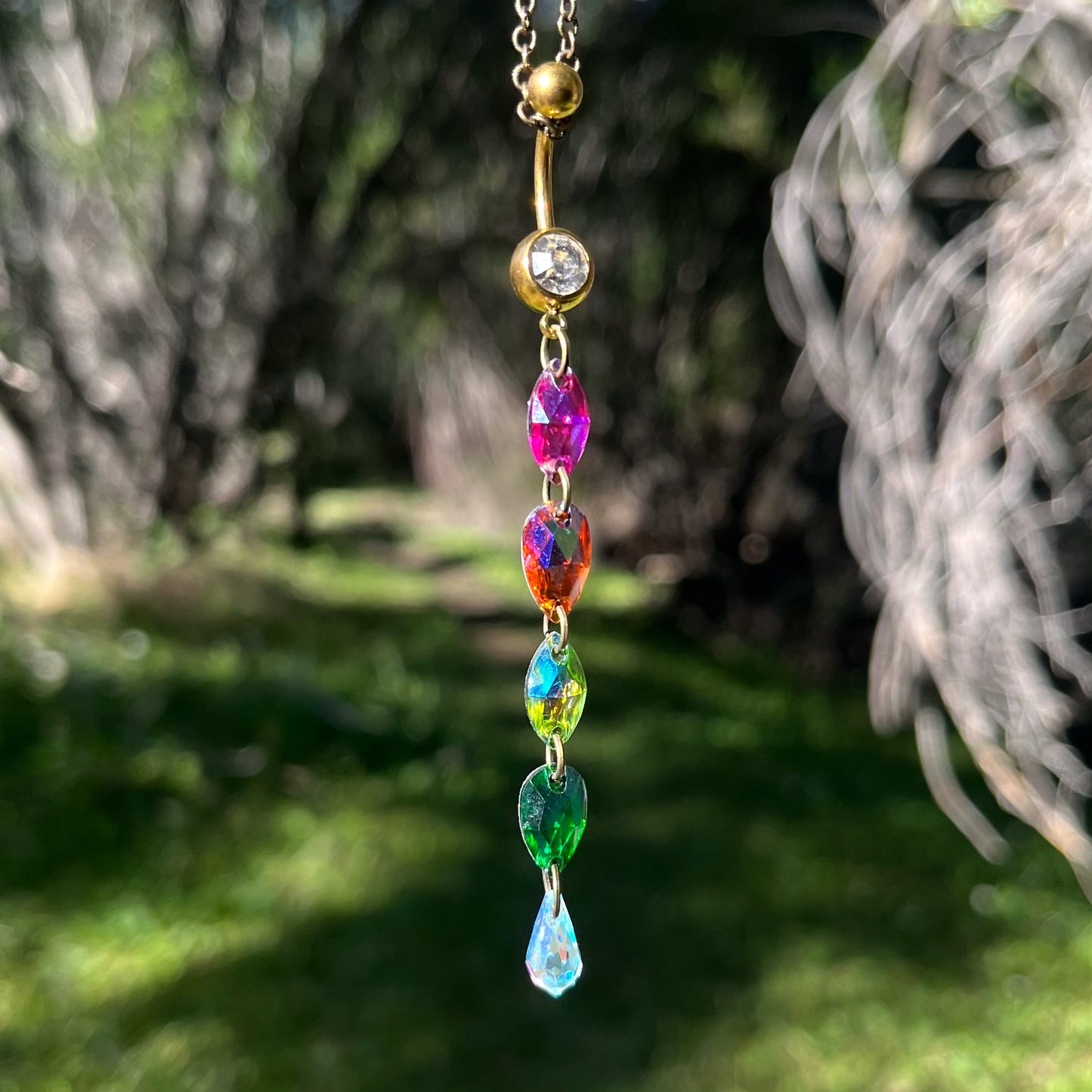 Passionfruit Belly Ring