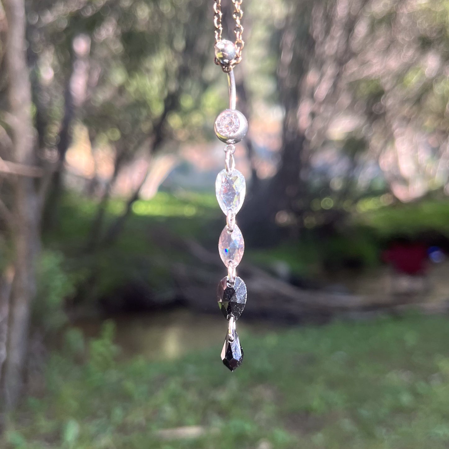 Ghostly Belly Ring
