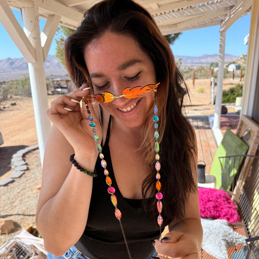 Ashes of Us Sunglass Chains (with glasses)
