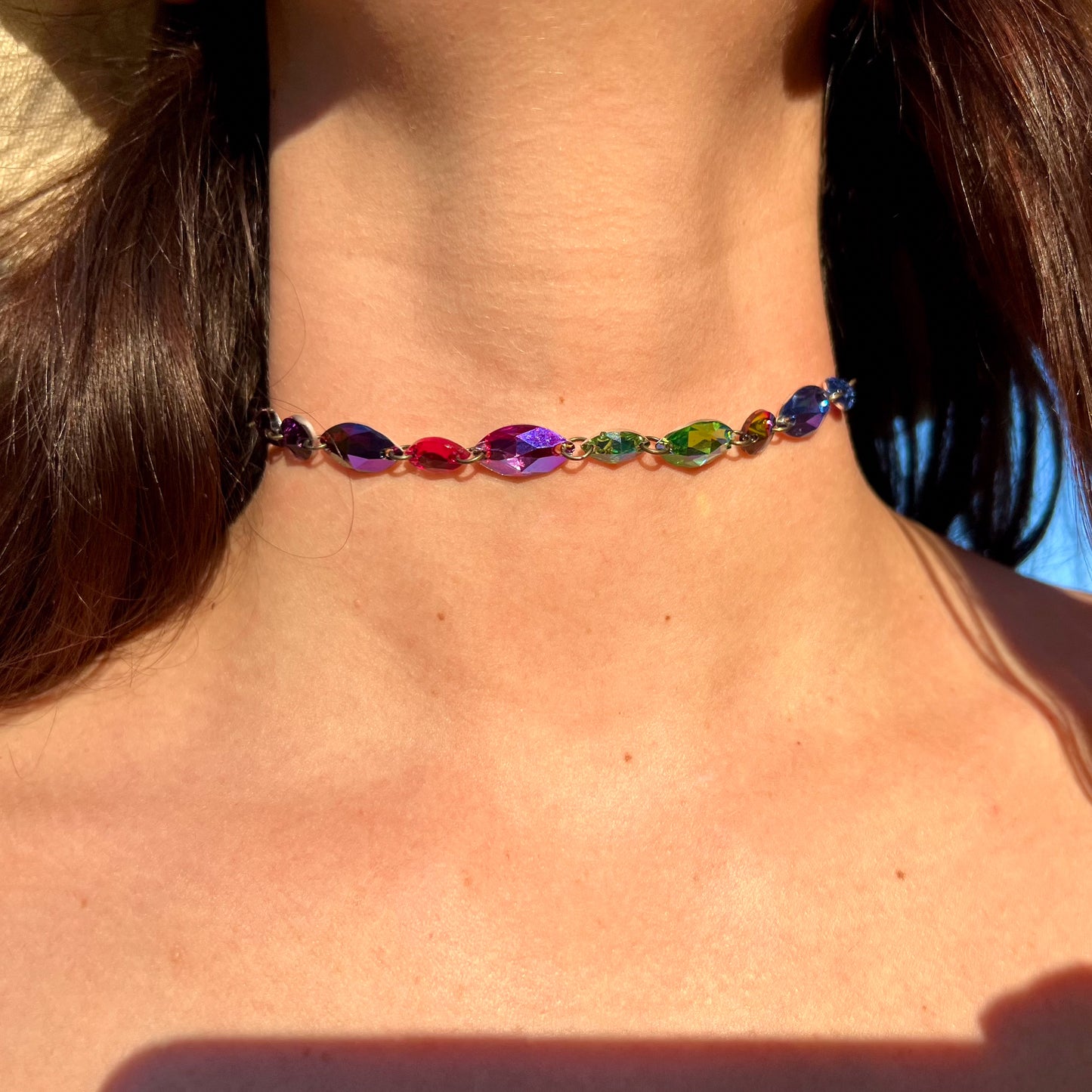 Choker Necklace in Nebula