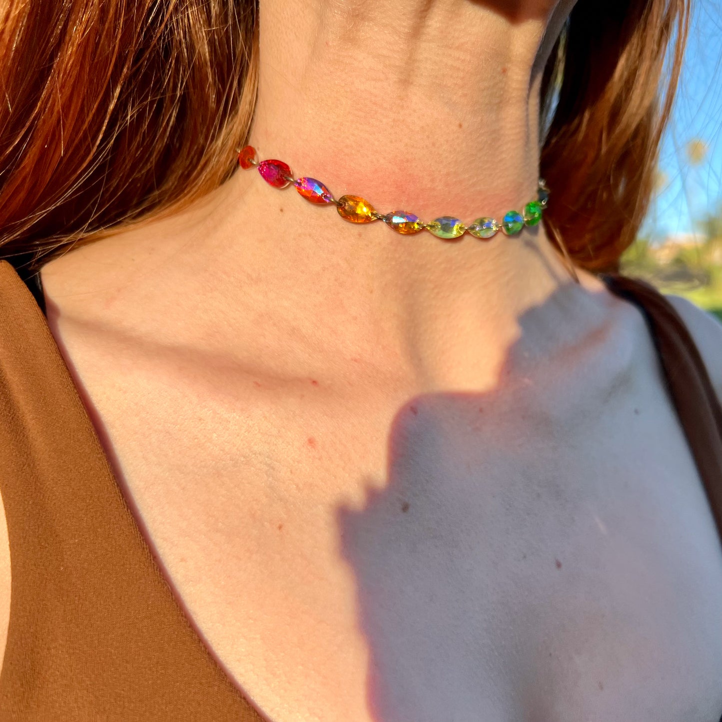 Choker Necklace in Mirage