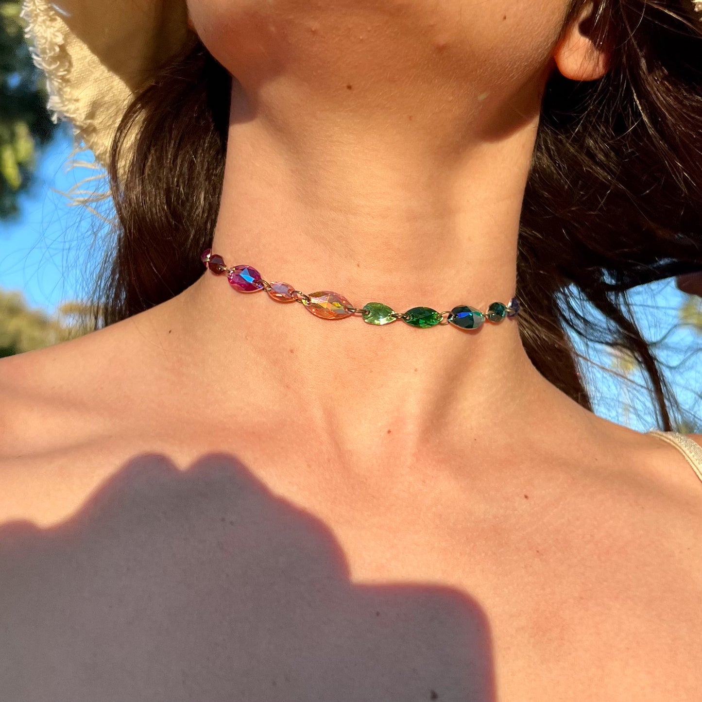 Choker Necklace in Galaxies