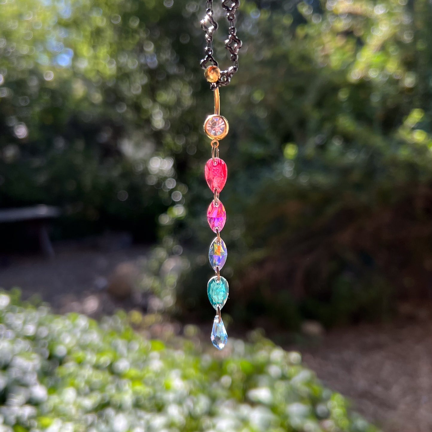 Passionfruit Belly Ring