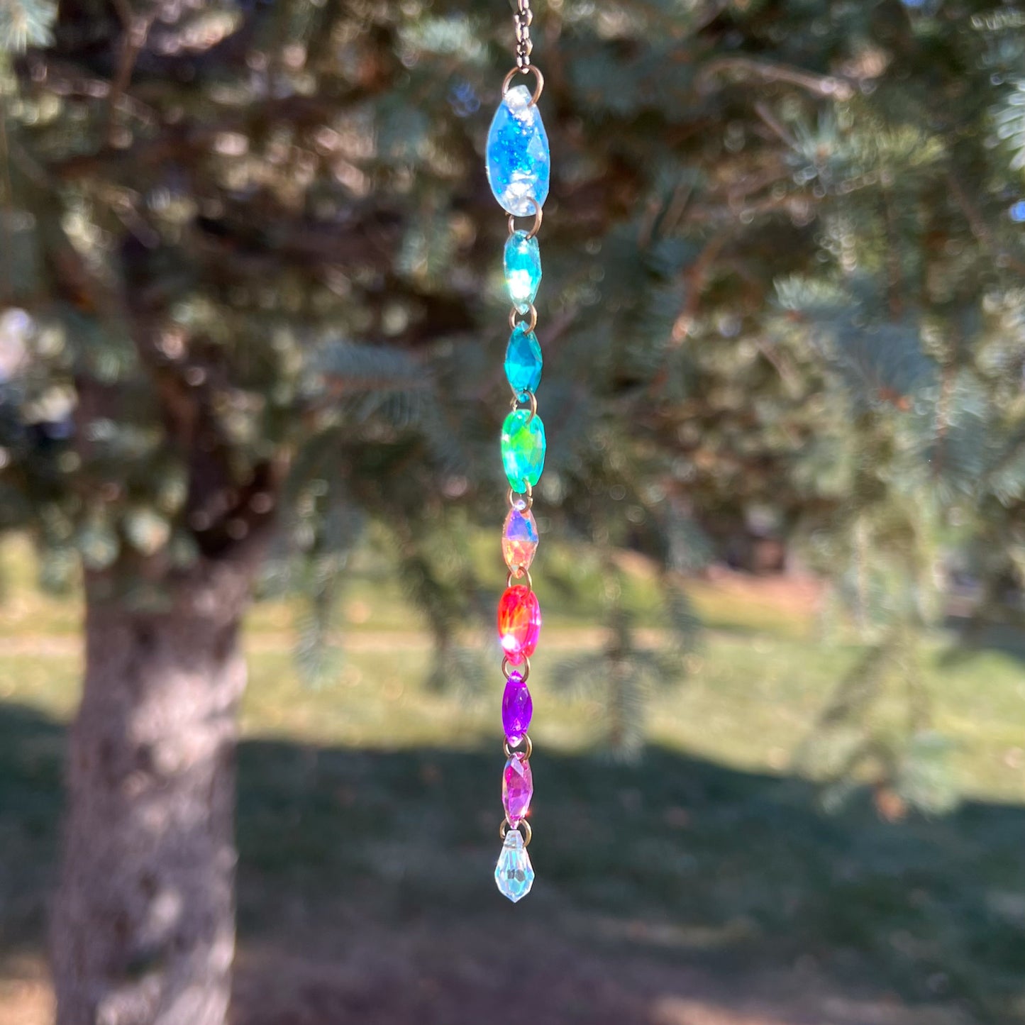 Blue Blaze Necklace