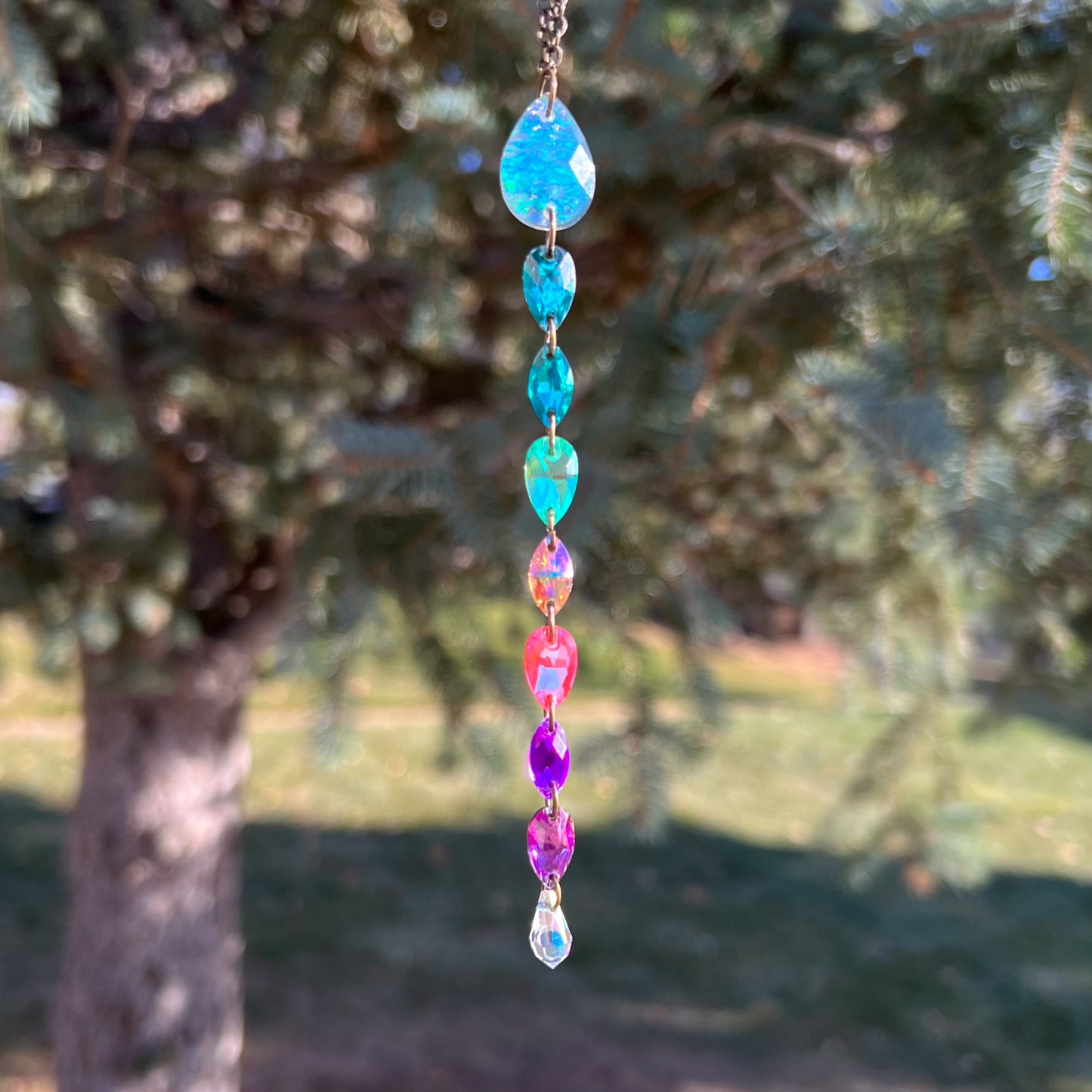Blue Blaze Necklace