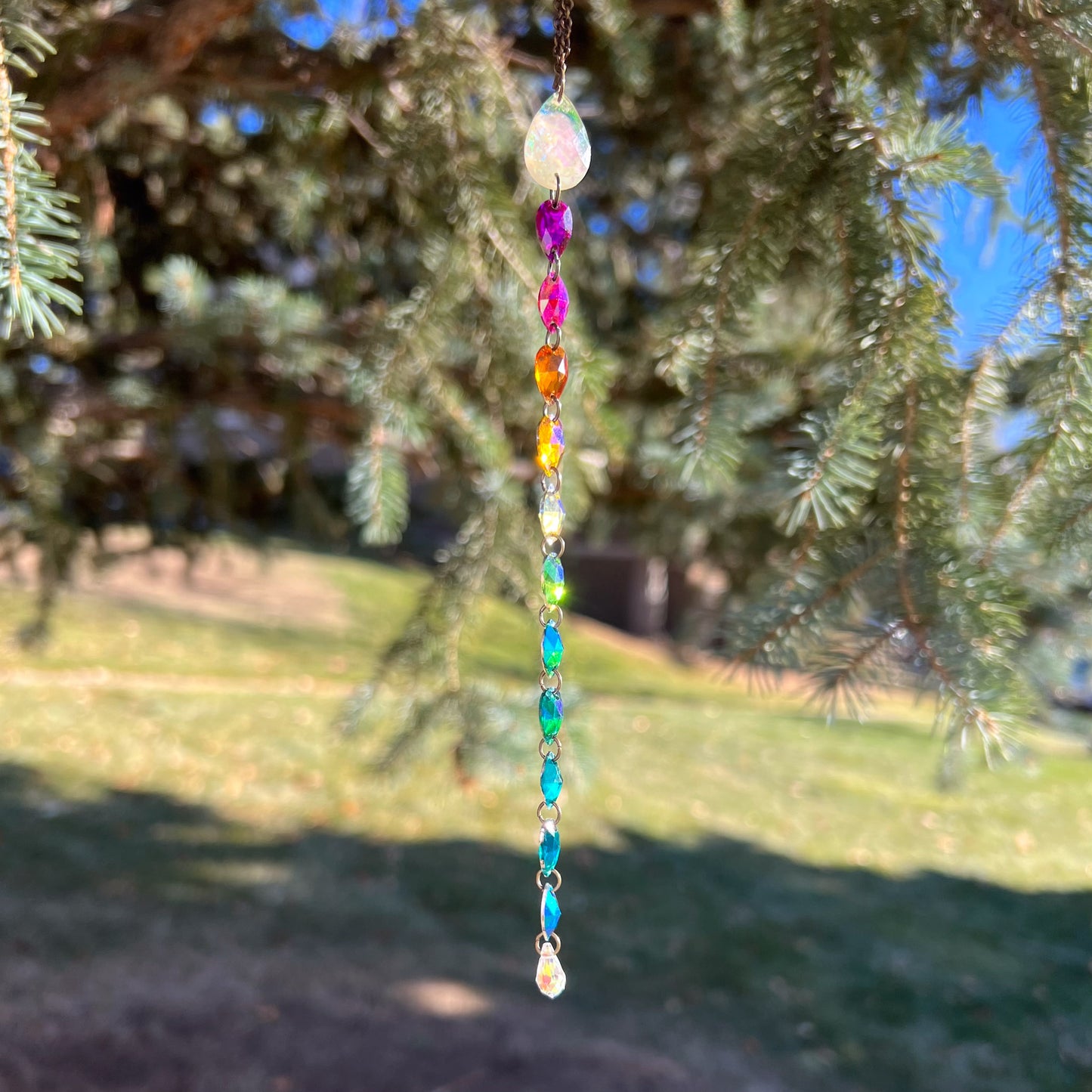 Snowkissed Rainbow Necklace