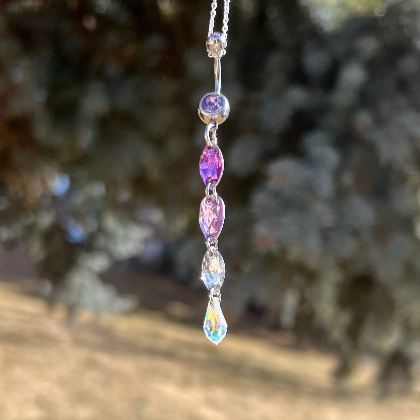 Lavender Magic Belly Ring