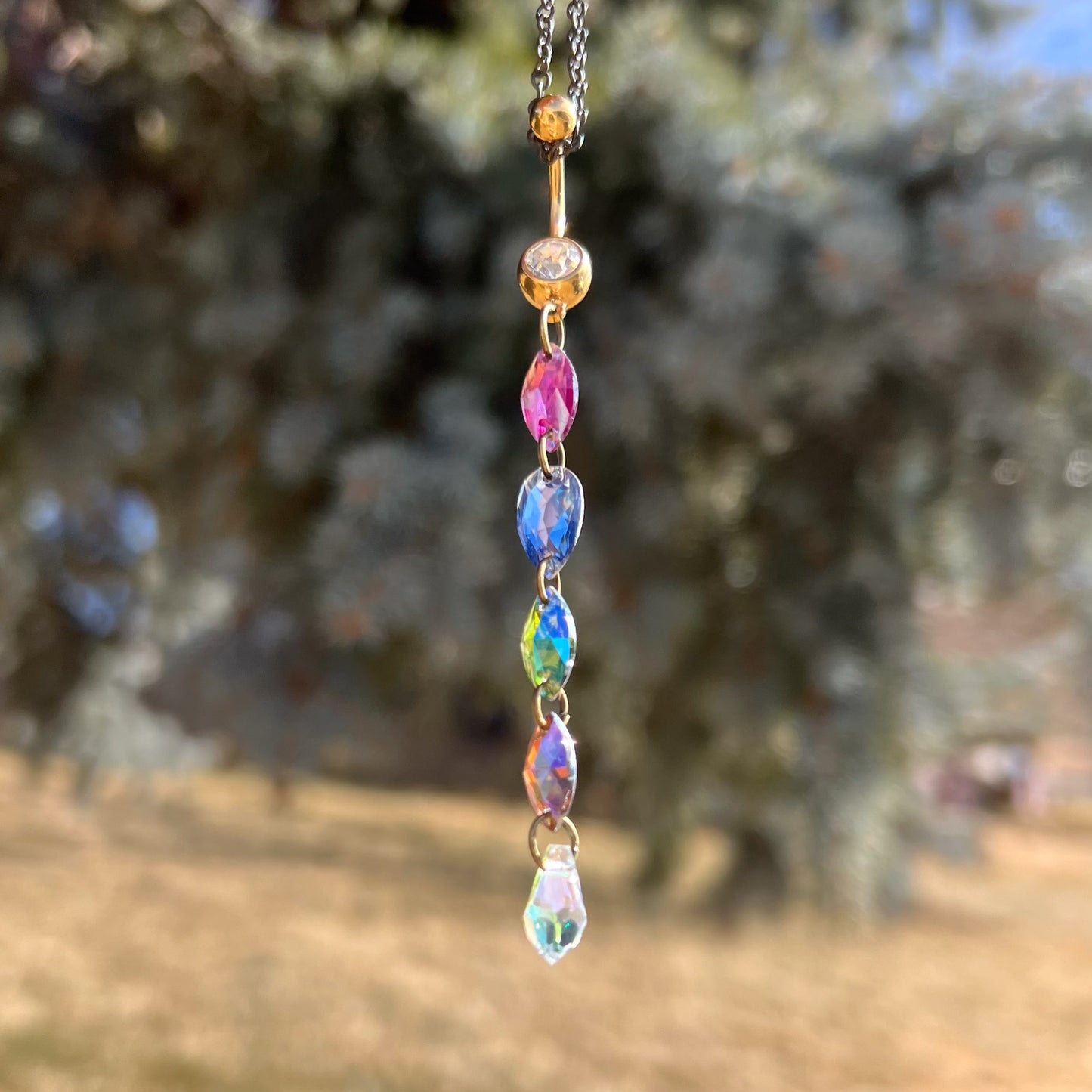 Kaleidoscope Belly Ring