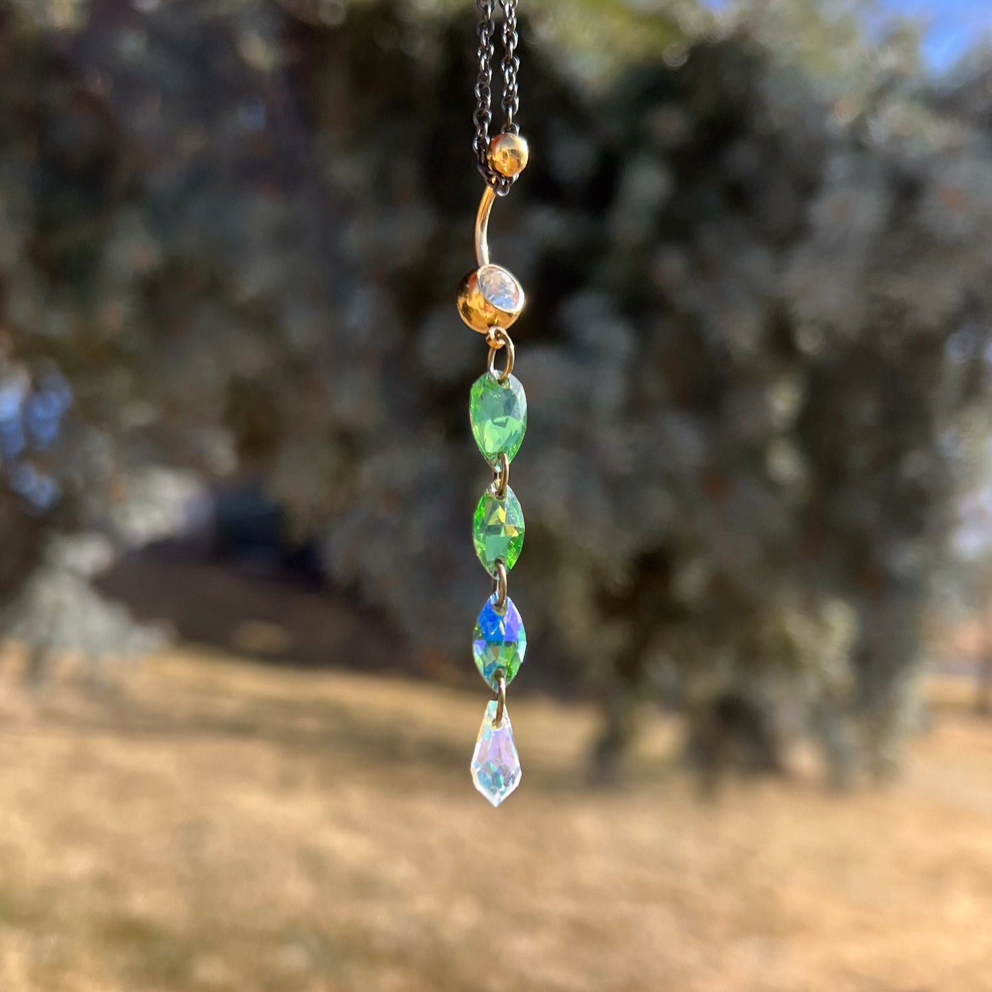 Happy Trees Belly Ring