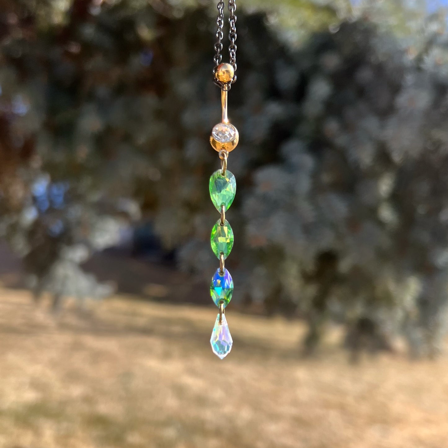 Happy Trees Belly Ring