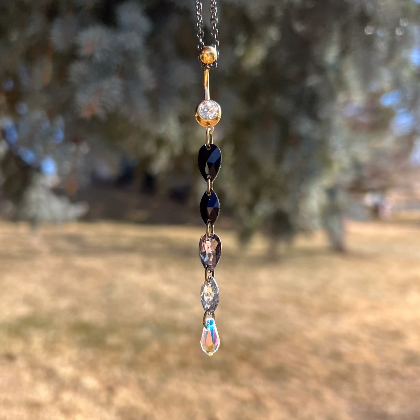 Dark Spirits Belly Ring