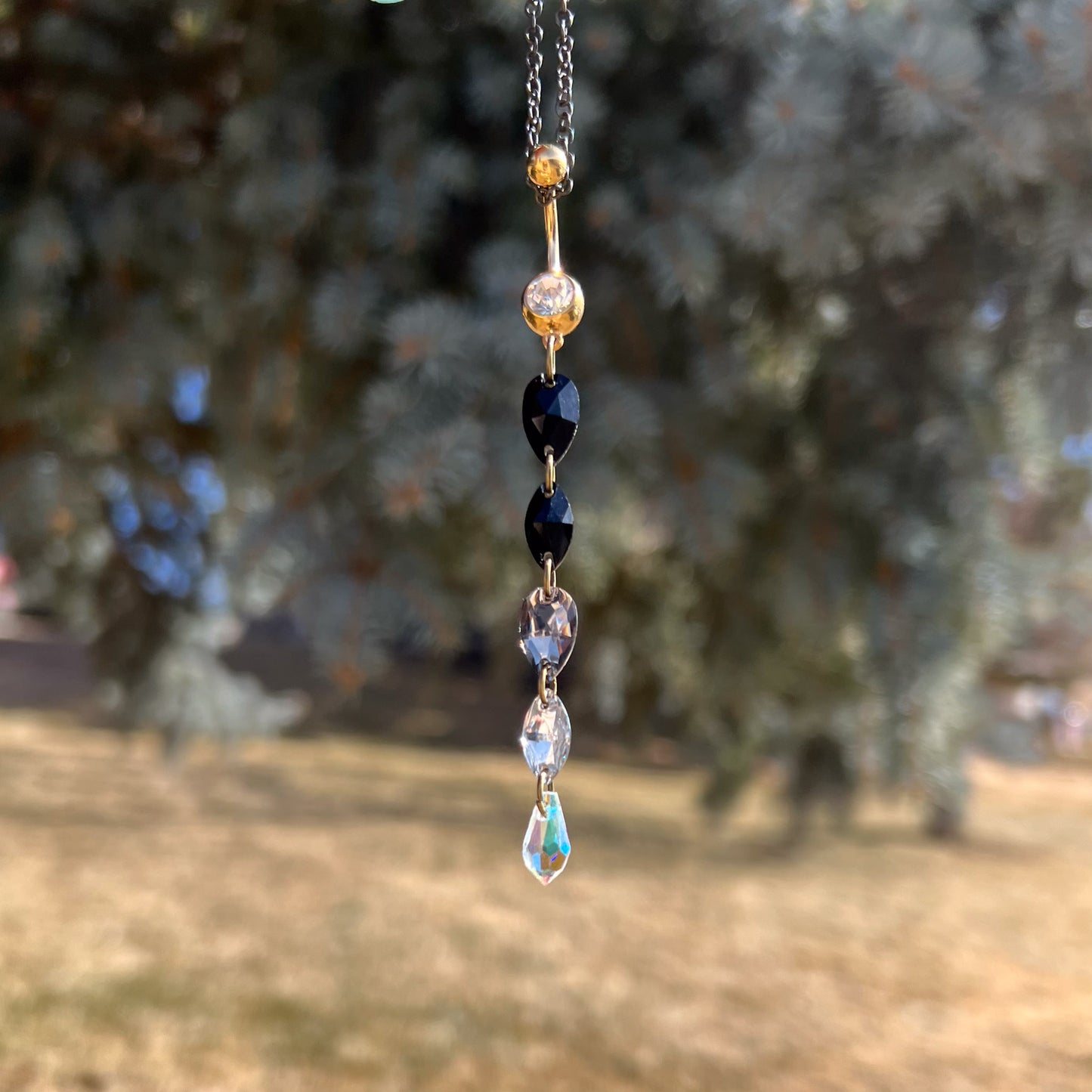 Dark Spirits Belly Ring