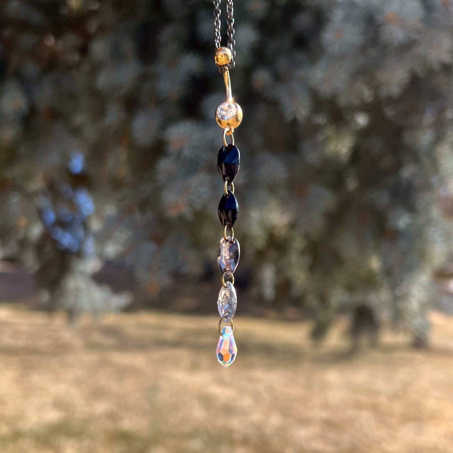 Dark Spirits Belly Ring