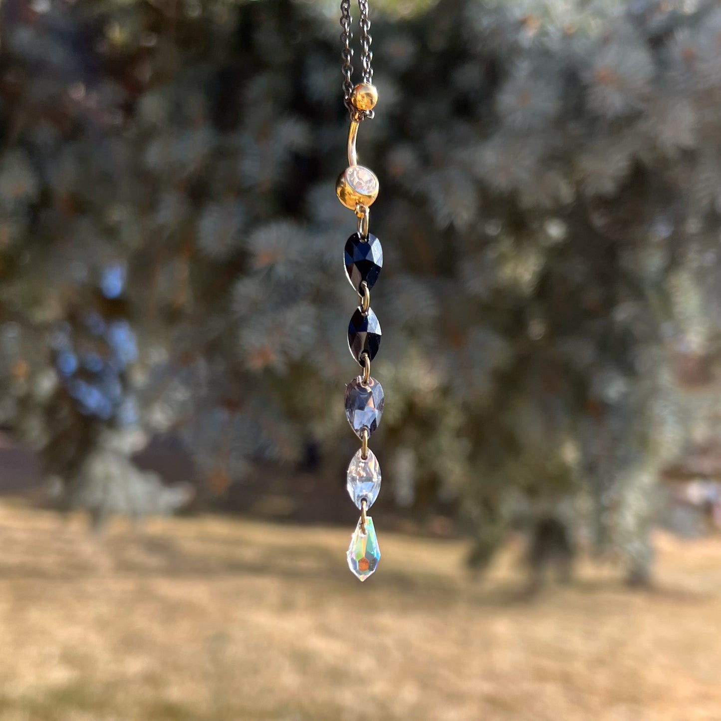 Dark Spirits Belly Ring