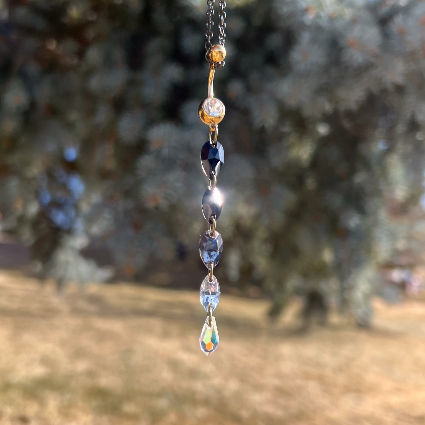 Dark Spirits Belly Ring