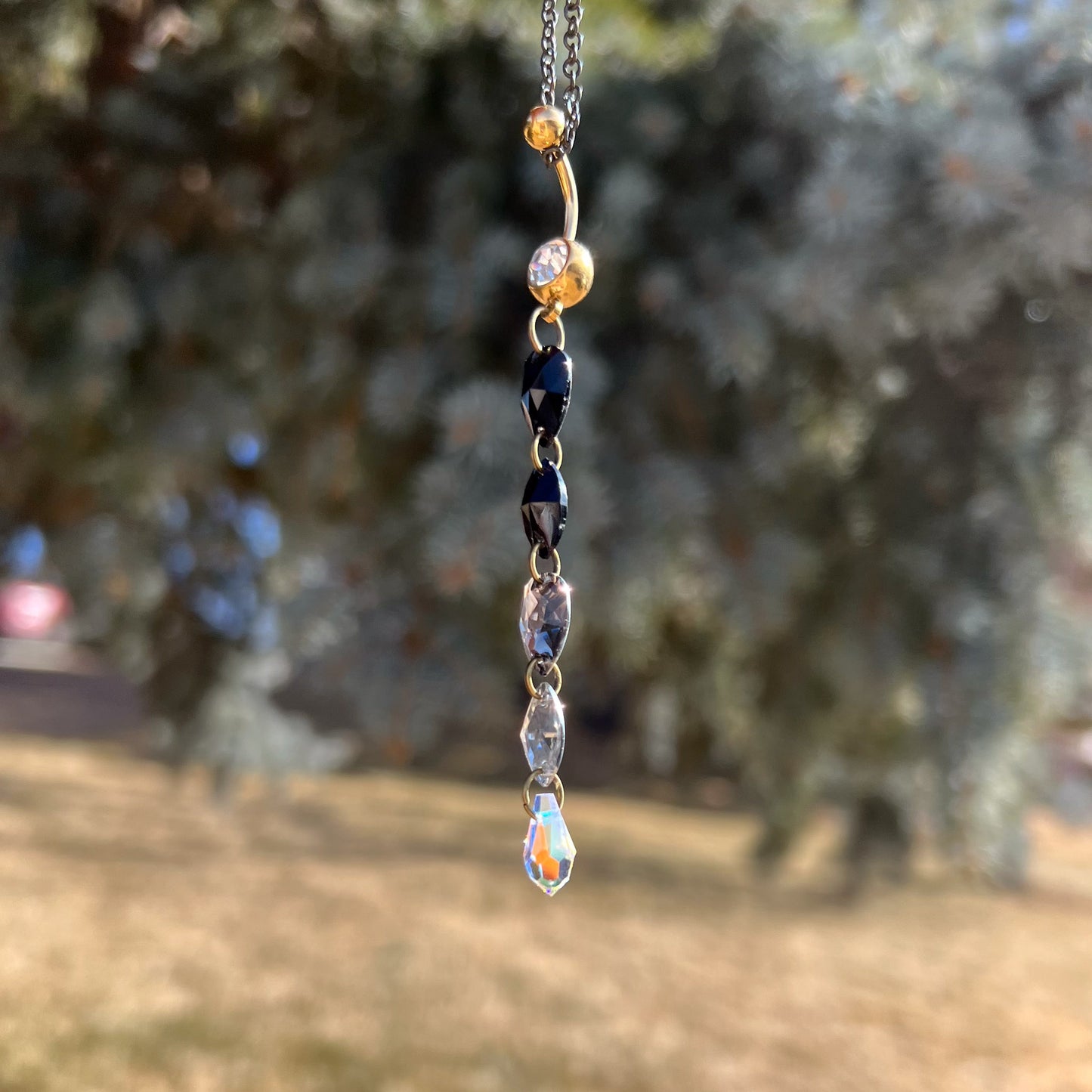 Dark Spirits Belly Ring