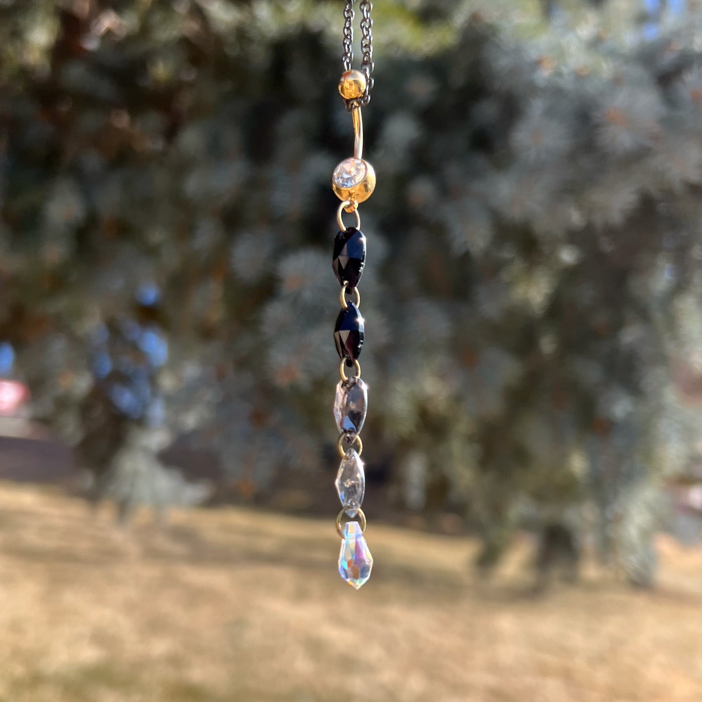 Dark Spirits Belly Ring