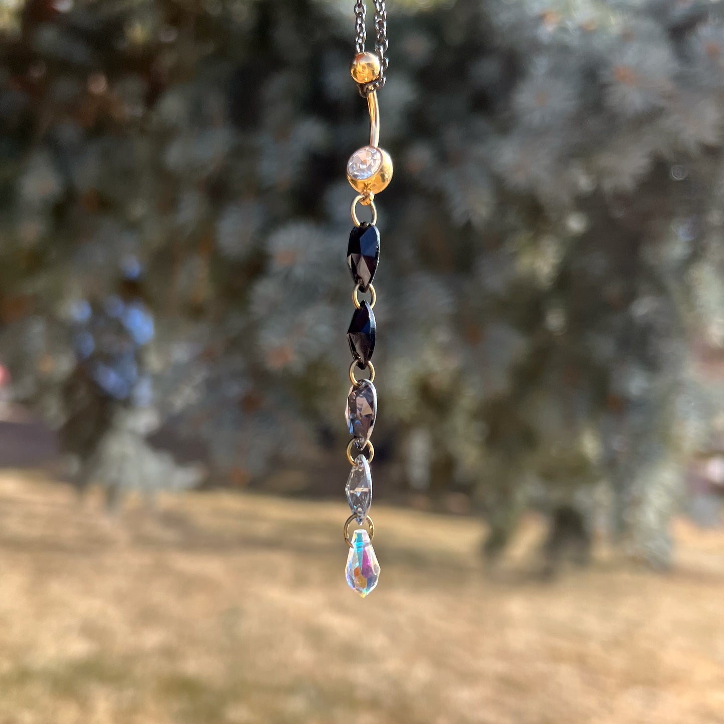 Dark Spirits Belly Ring