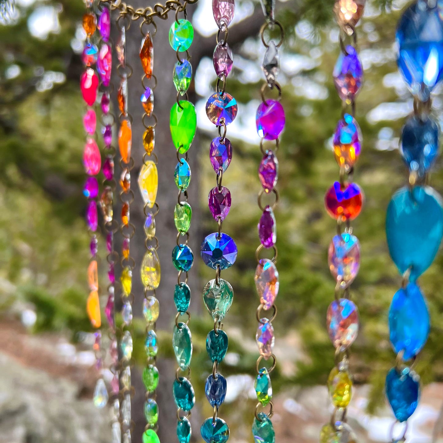 Prism Drape Crystal Curtain