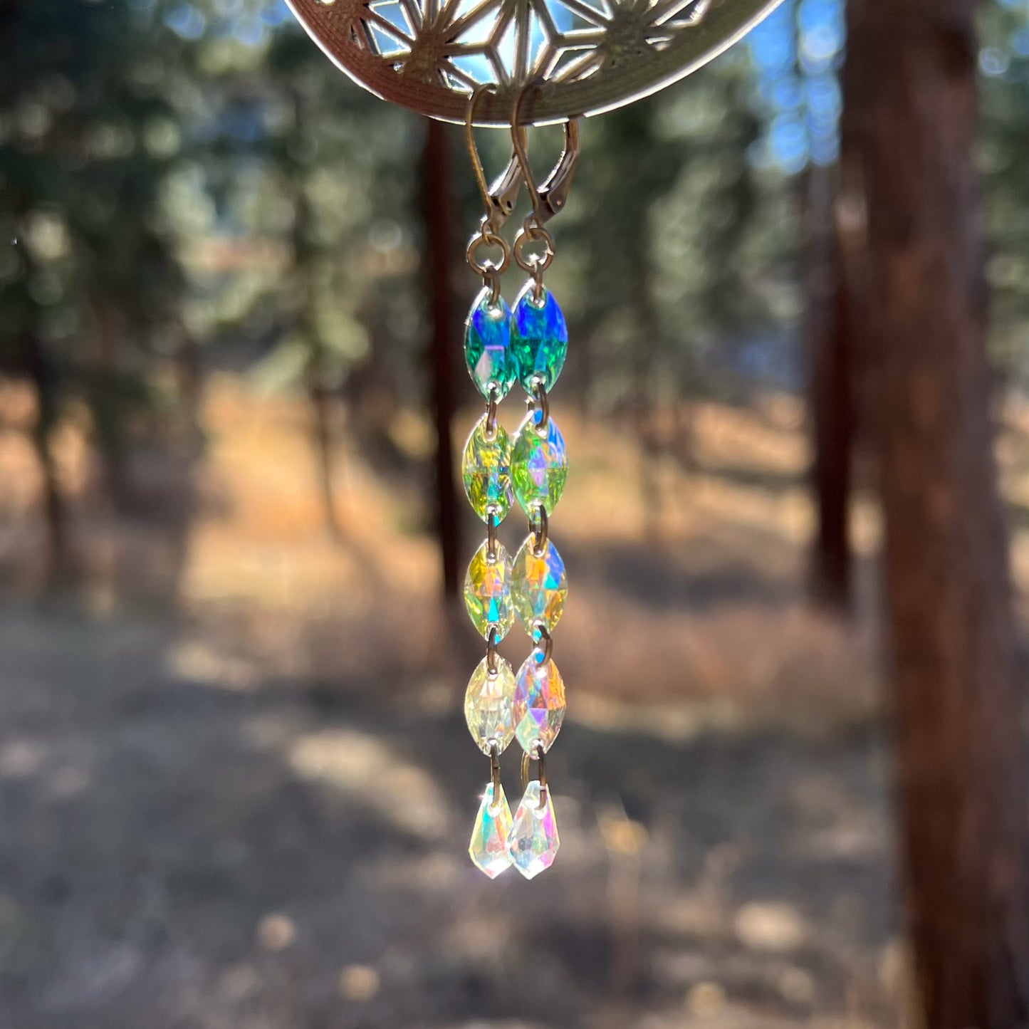 Frozen Lake Earrings