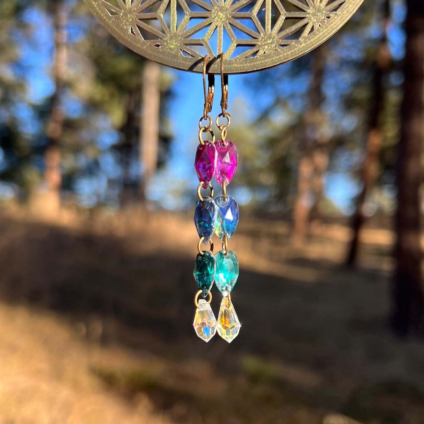 Crystal Whispers Earrings