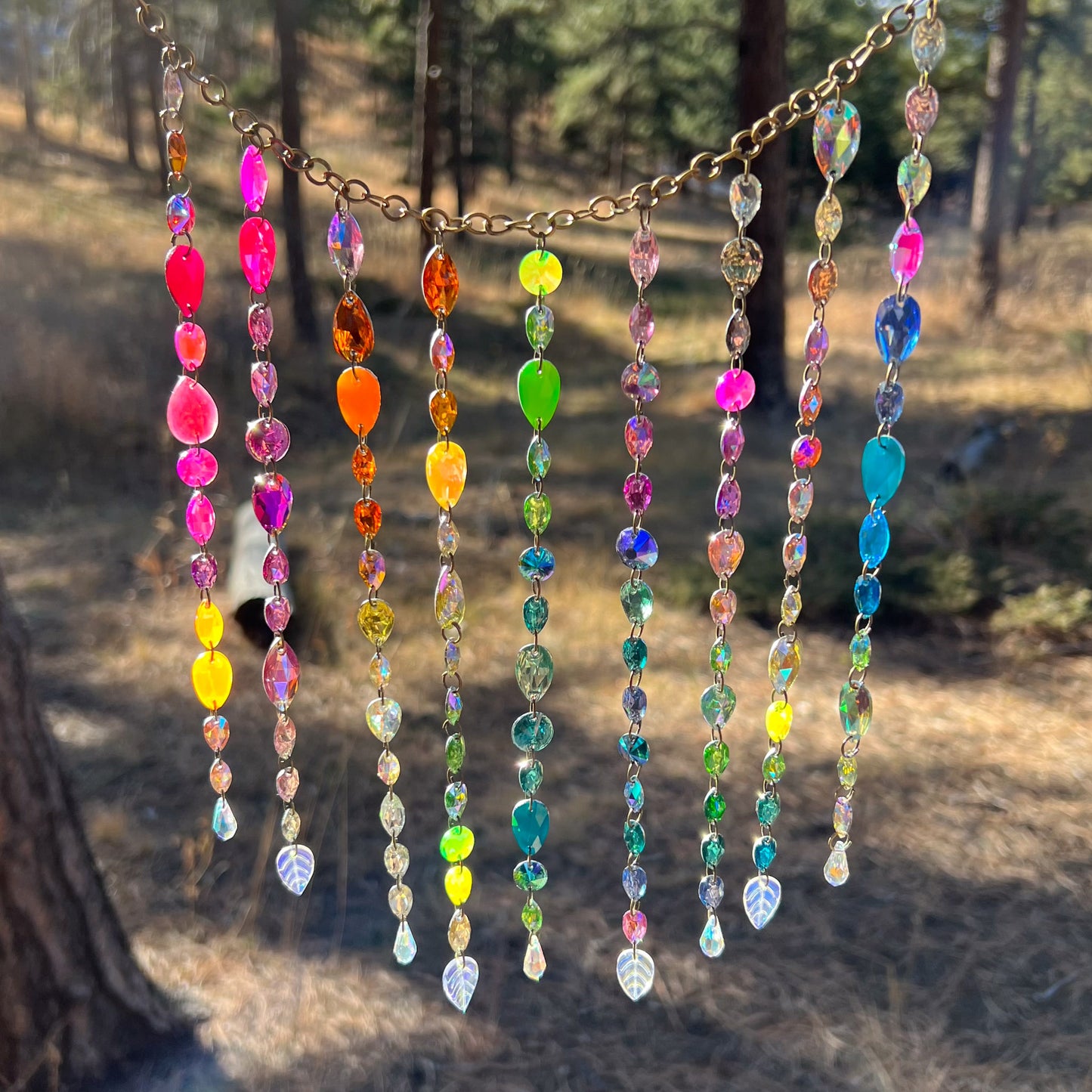 Prism Drape Crystal Curtain
