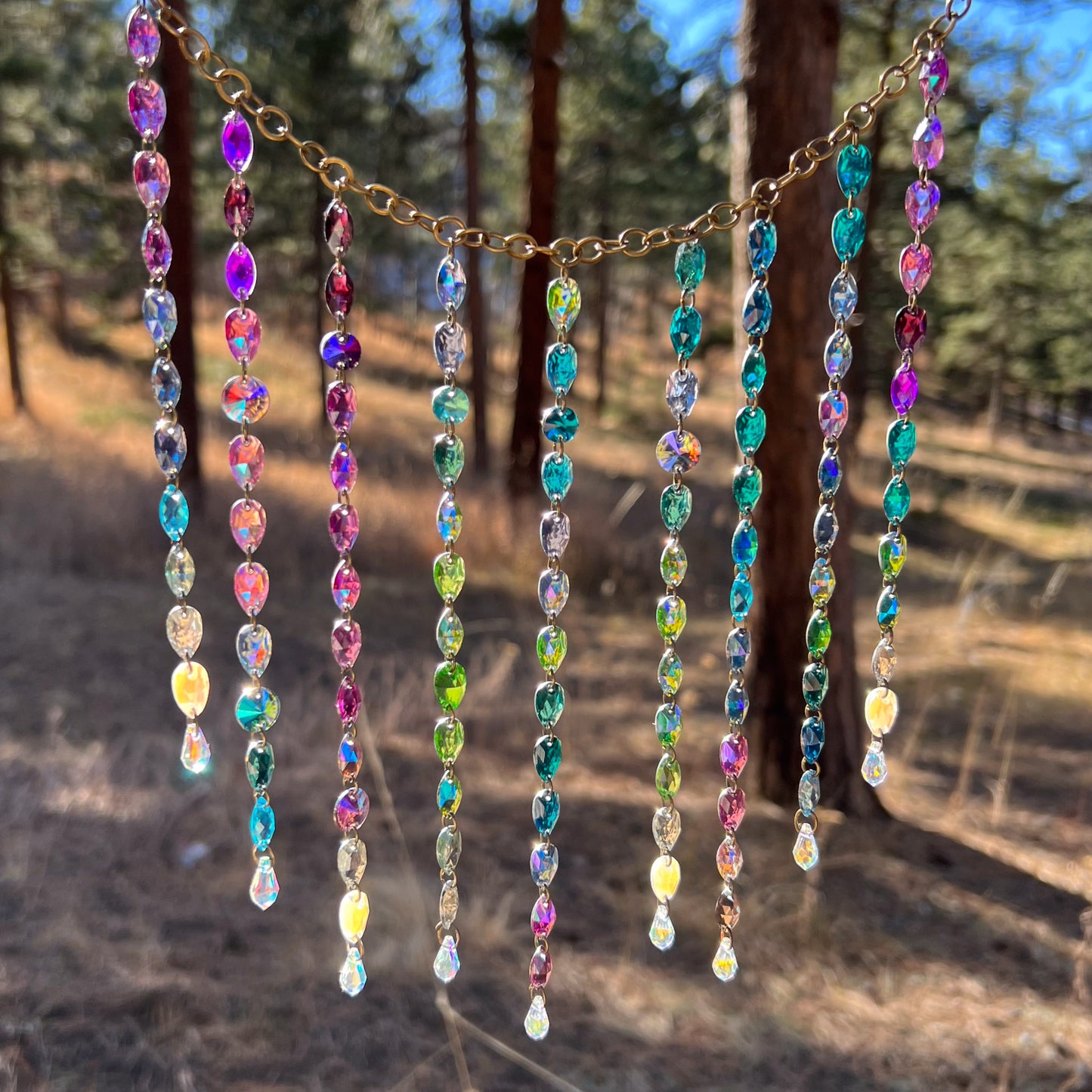 Beaded Curtain in Dewdrop Dreams