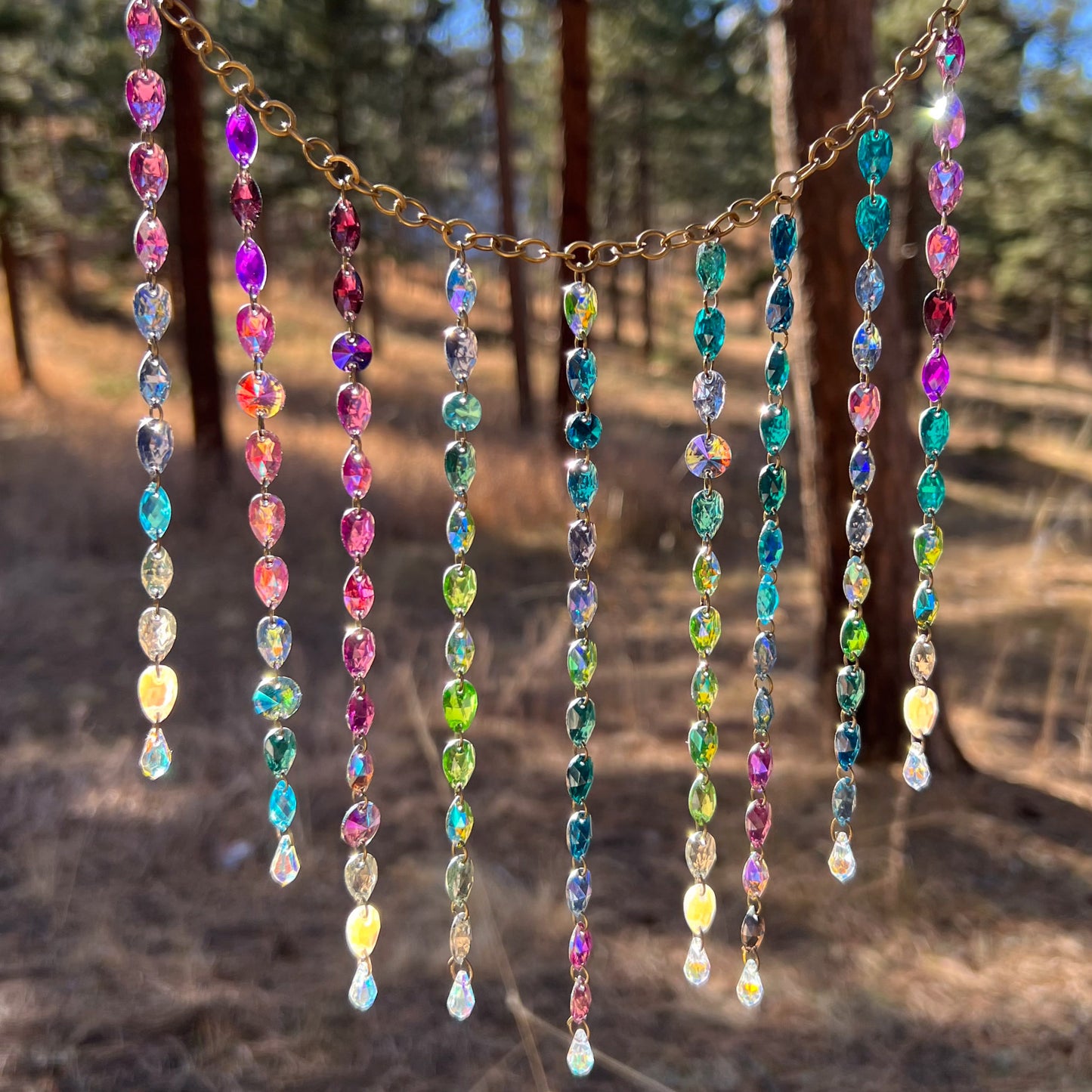 Beaded Curtain in Dewdrop Dreams