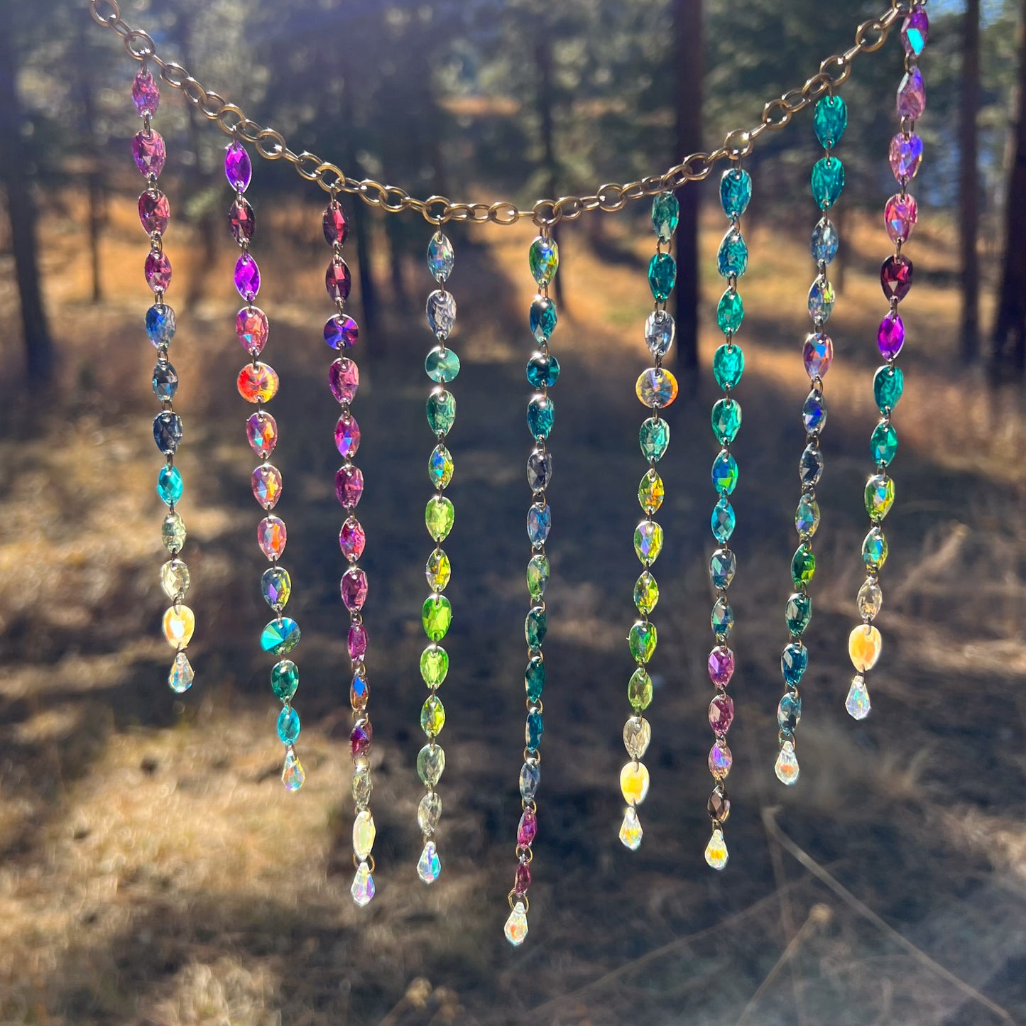 Beaded Curtain in Dewdrop Dreams